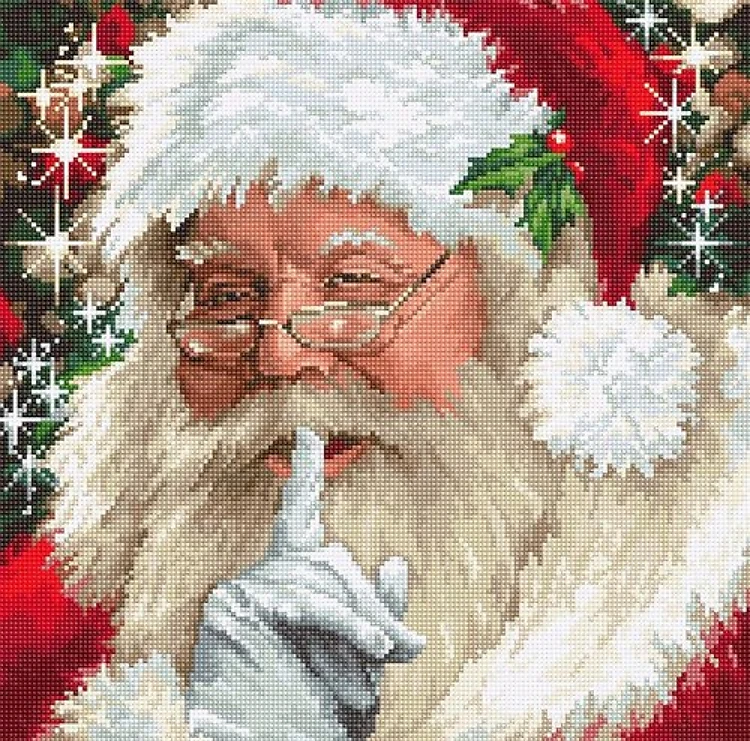 Santa B2398L Counted Cross-Stitch Kit