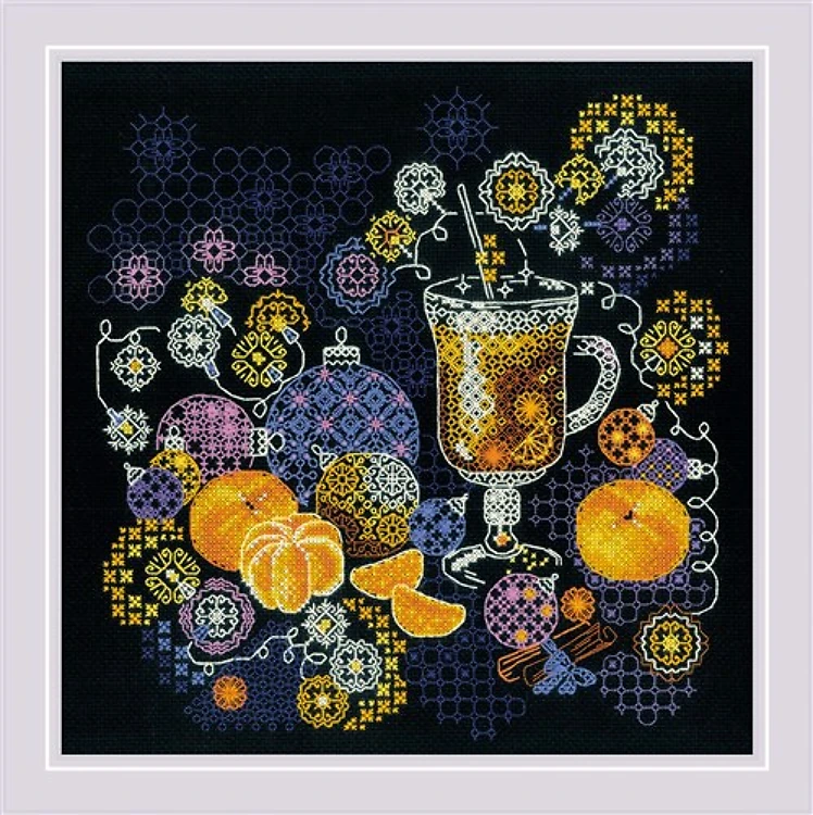 Orange Mood R2055 Counted Cross Stitch Kit