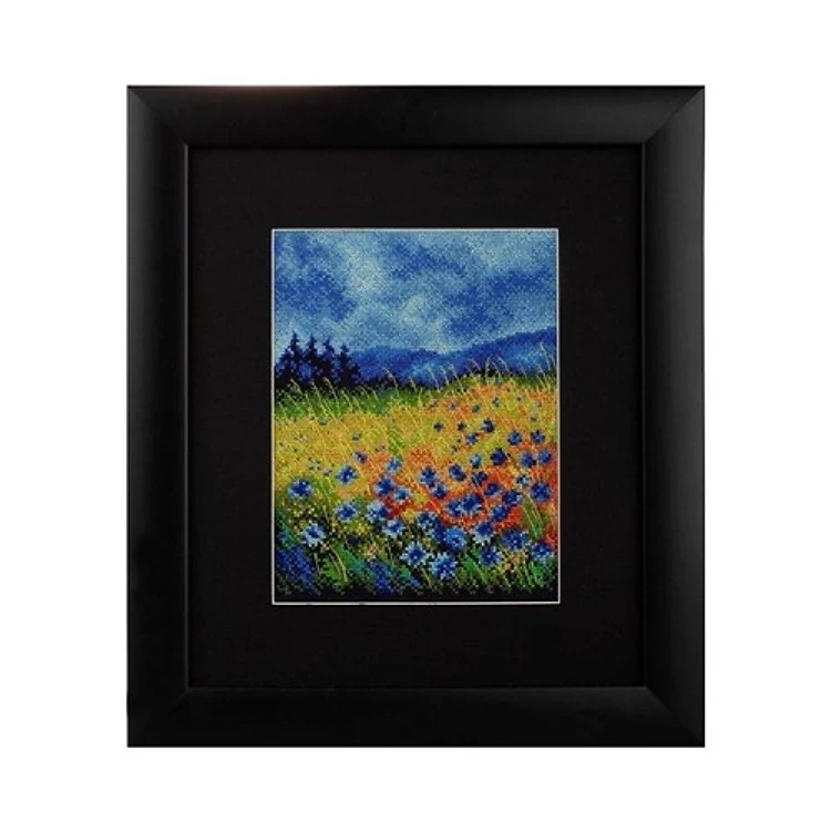 Skyblue cornflowers M625 Counted Cross Stitch Kit