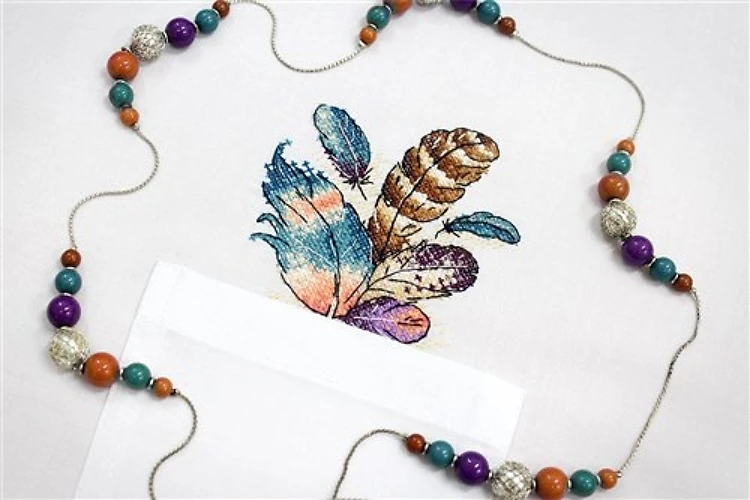 Cross Stitch on Clothes Airy Bouquet B-243 / SV-243