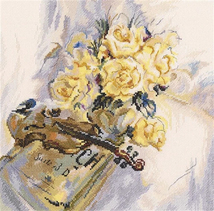 Suite for violin M548 Counted Cross Stitch Kit