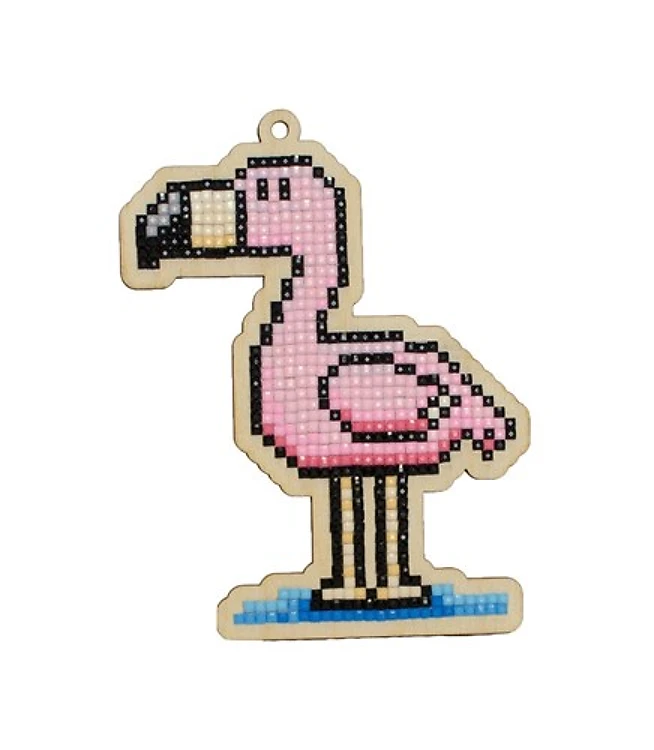 Flamingo CSW285 Diamond Painting on Plywood Kit