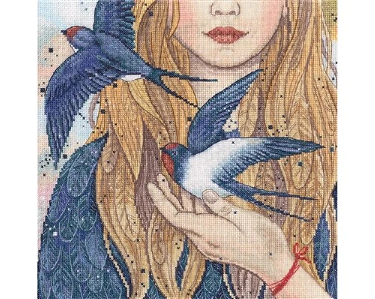 Swallows M984 Counted Cross Stitch Kit