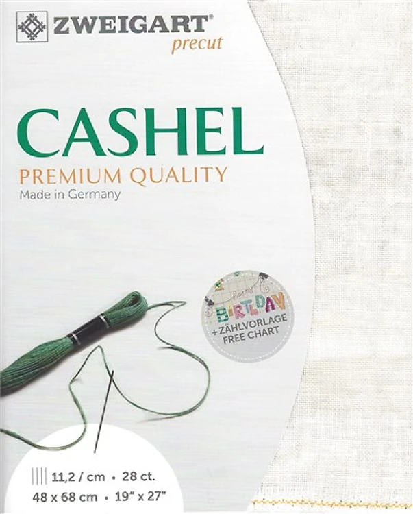 Precut Zweigart Cashel 28 count Dune 3281/1079