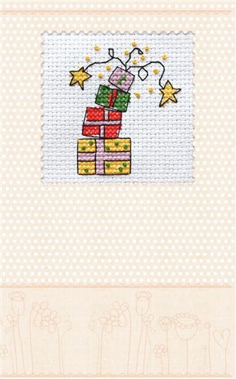 Postcard Cross-stitch kits - Gifts firework AOH-004