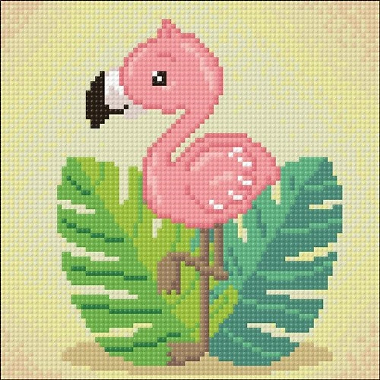 Flamingo CS2538 7.9 x 7.9 inches Crafting Spark Diamond Painting Kit