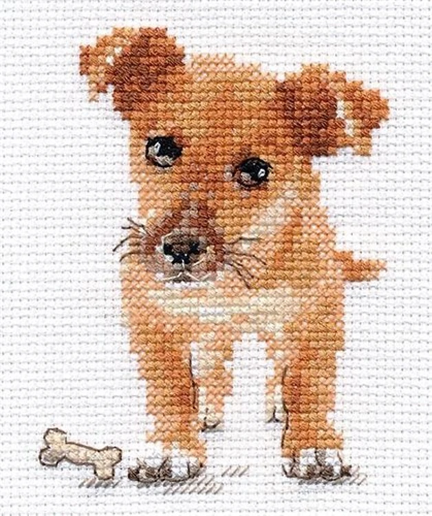 Puppy 0-168 Counted Cross-Stitch Kit