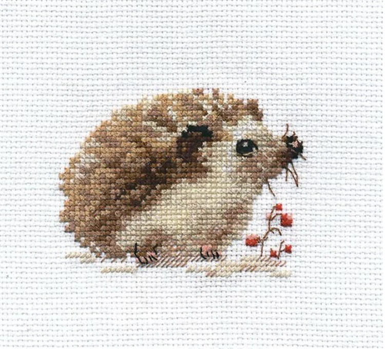 Hedgehog 0-171 Counted Cross-Stitch Kit