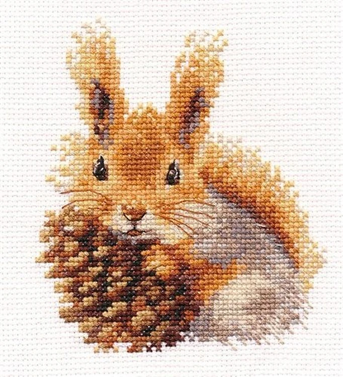 Squirell 0-173 Counted Cross-Stitch Kit