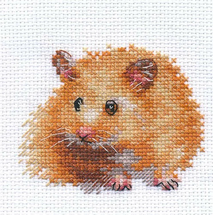 Hamster 0-174 Counted Cross-Stitch Kit