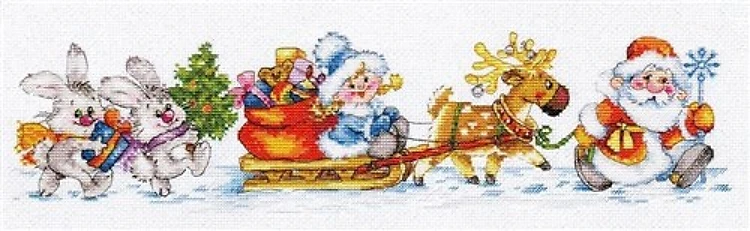Happy New Year! 0-186 Counted Cross-Stitch Kit