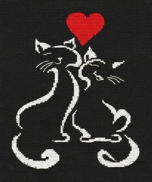 L`amour 1008 Counted Cross Stitch Kit