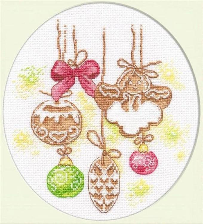 Gingerbread 1012 Counted Cross Stitch Kit