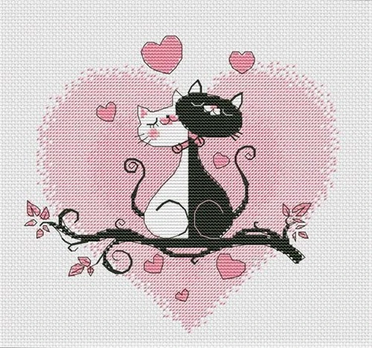 It is love! 1021 Counted Cross Stitch Kit