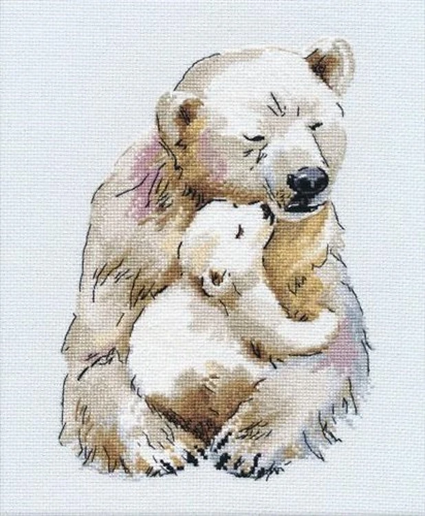 Mother's Warmth 1144 Counted Cross Stitch Kit