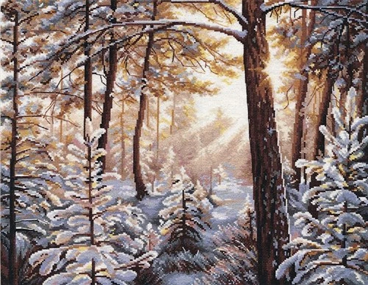 Frost and Sun 1166 Counted Cross Stitch Kit