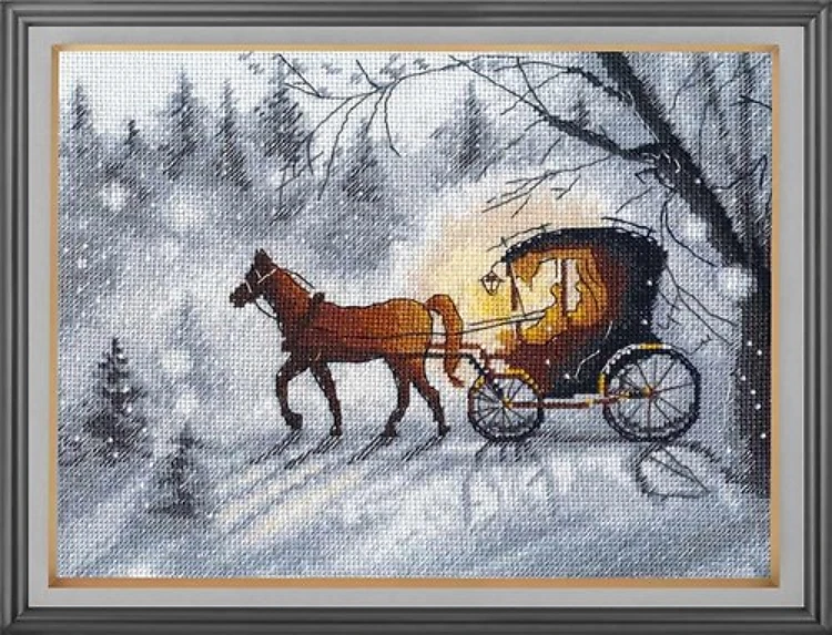 Evening Walk 1188 Counted Cross Stitch Kit