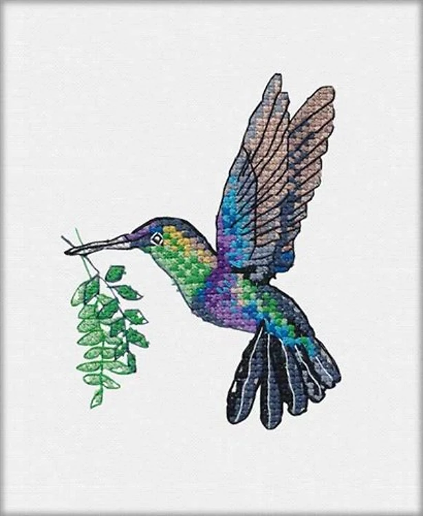 Rainbow Bird 1227 Counted Cross Stitch Kit