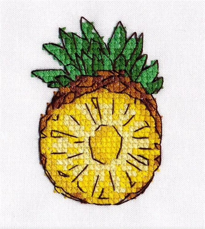 Pineapple 1234 Counted Cross Stitch Kit