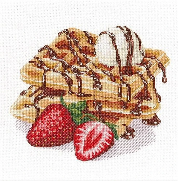 Viennese Waffles 1236 Counted Cross Stitch Kit