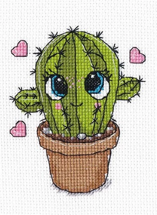 Little cactus 1277 Counted Cross Stitch Kit