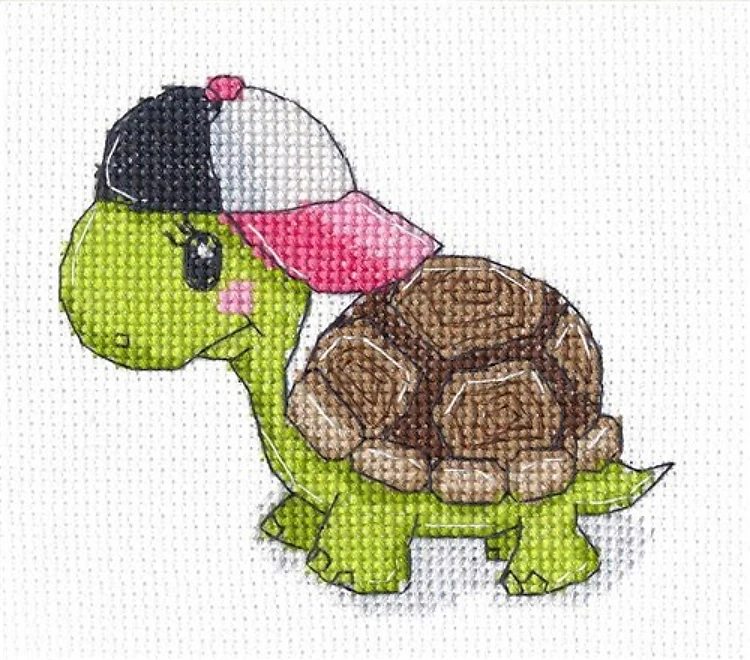 Little Turtle 1279 Counted Cross Stitch Kit