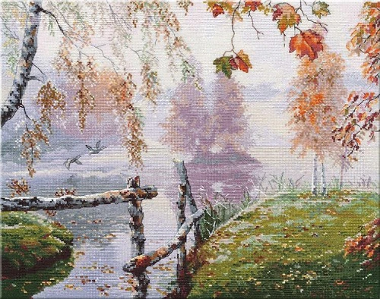 The breath of autumn 1281 Counted Cross Stitch Kit