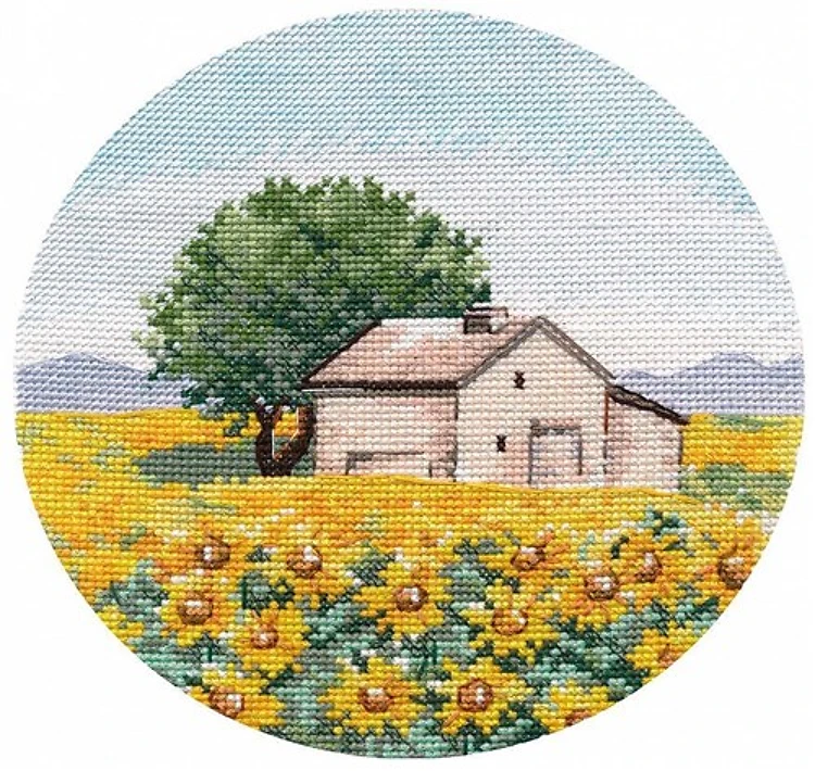 Thumbnail. Sunflowers 1285 Counted Cross Stitch Kit