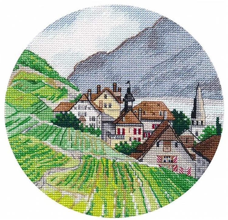 Miniature.Alps 1286 Counted Cross Stitch Kit