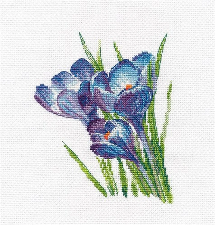 Crocuses 1293 Counted Cross Stitch Kit