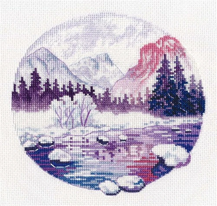 Lilac dreams 1299 Counted Cross Stitch Kit