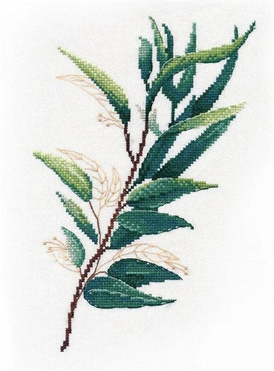 Tropical greenery - 1 1314 Counted Cross Stitch Kit