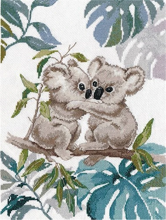 Koalas 1347 Counted Cross Stitch Kit