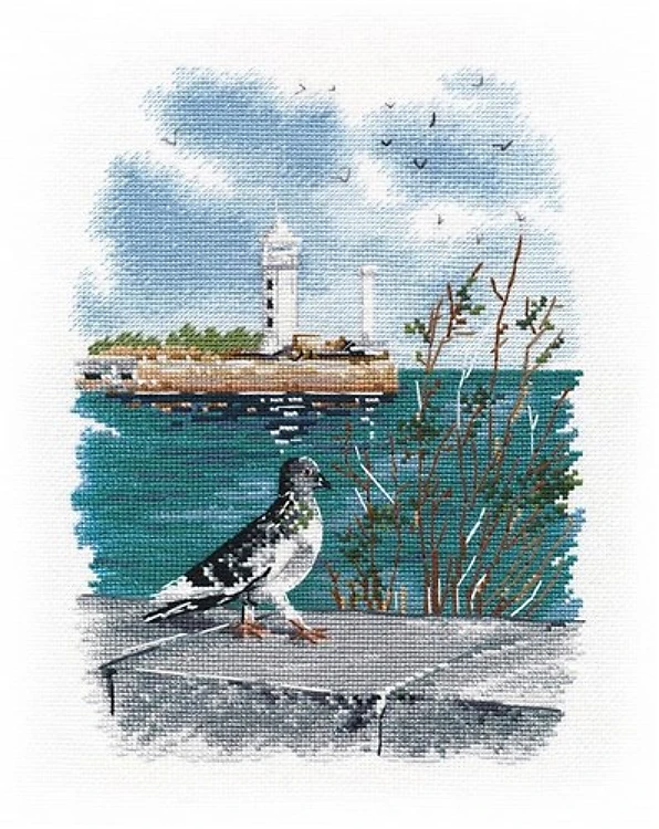 On the Embankment 1371 Counted Cross Stitch Kit