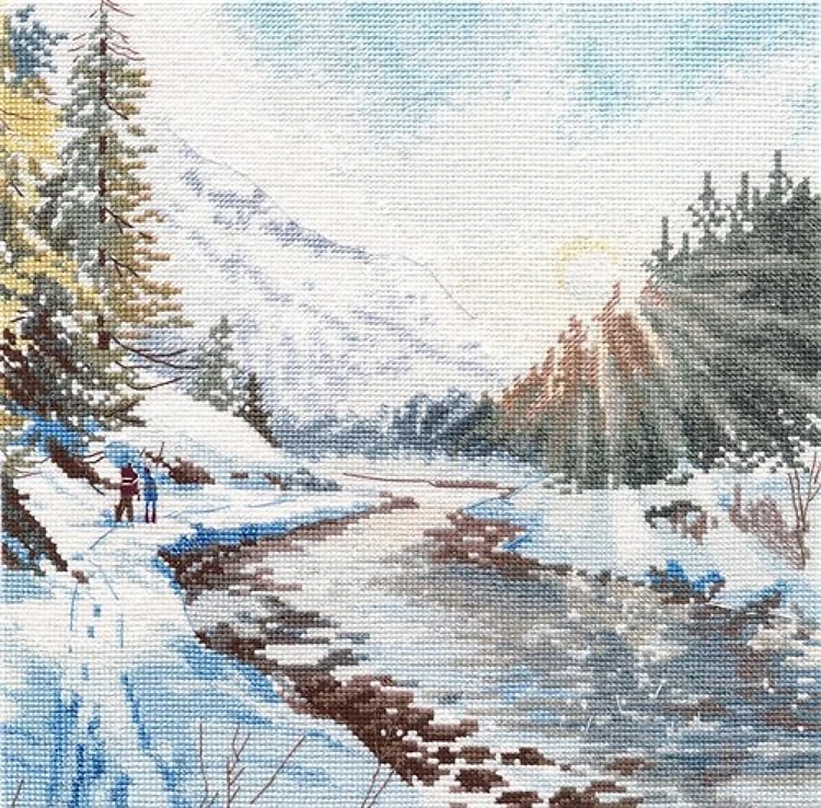 Frosty Freshness 1387 Counted Cross Stitch Kit