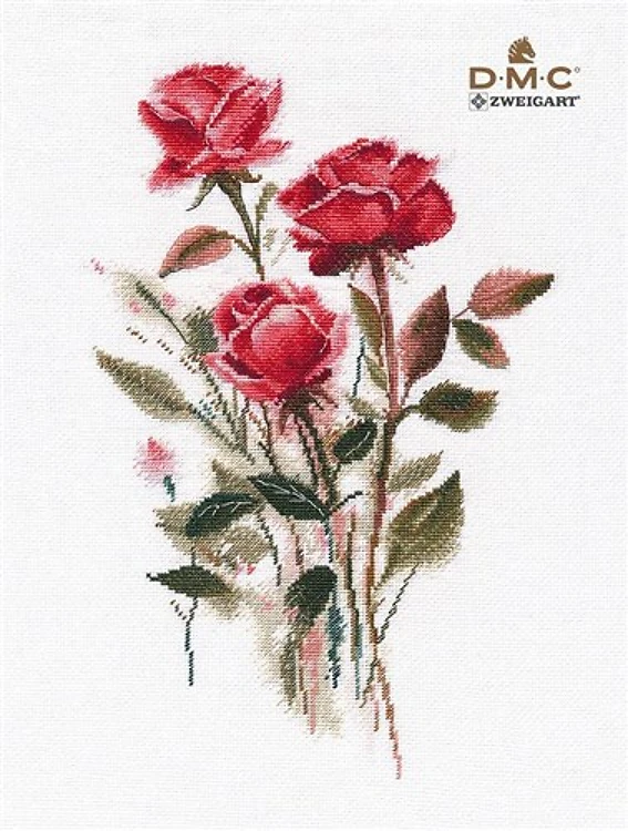 Roses 1392 Counted Cross Stitch Kit