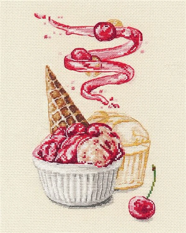 Dessert 1446 Counted Cross Stitch Kit