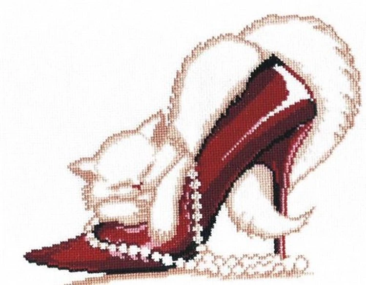 Little shoe 279 Counted Cross Stitch Kit