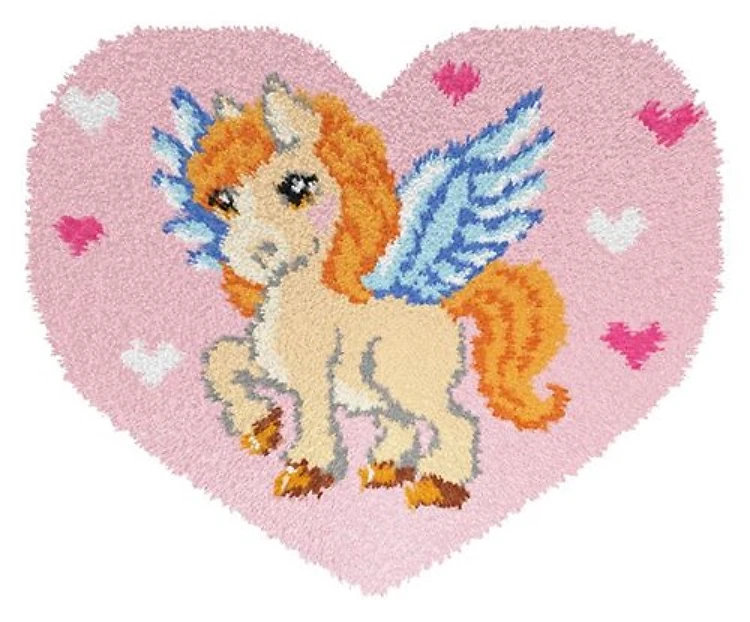 Latch hook rug kit "Pegasus" 4171
