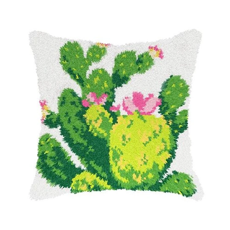 Latch hook cushion kit "Cactus" 4190