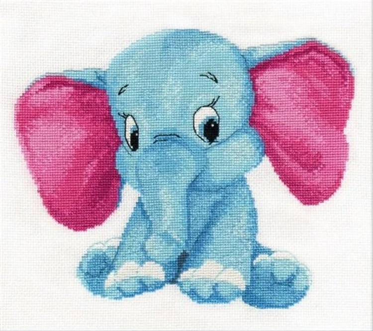 Elephant 913 Counted Cross Stitch Kit