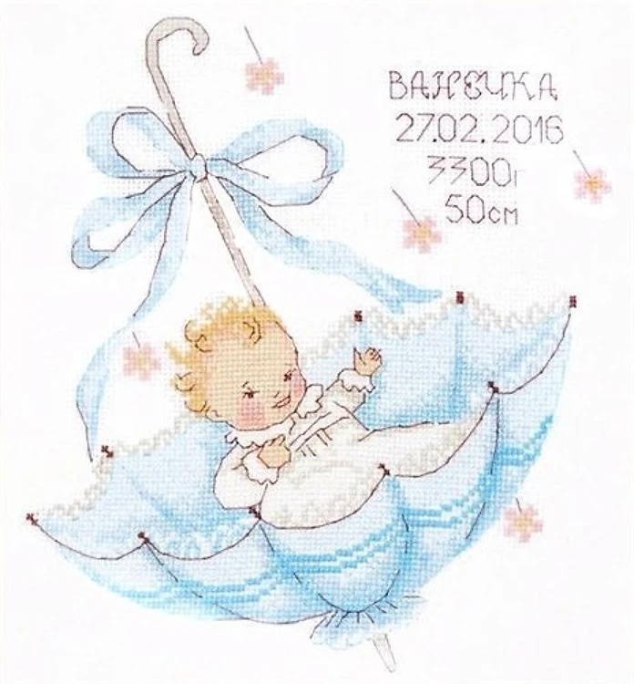 Little Gift. Johnny 966 Counted Cross Stitch Kit