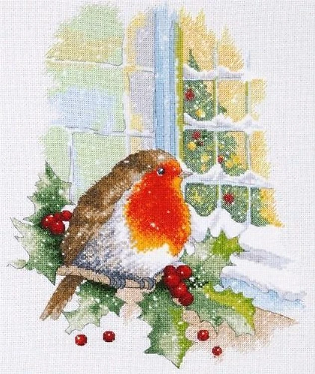 On Cristmas Eve 967 Counted Cross Stitch Kit