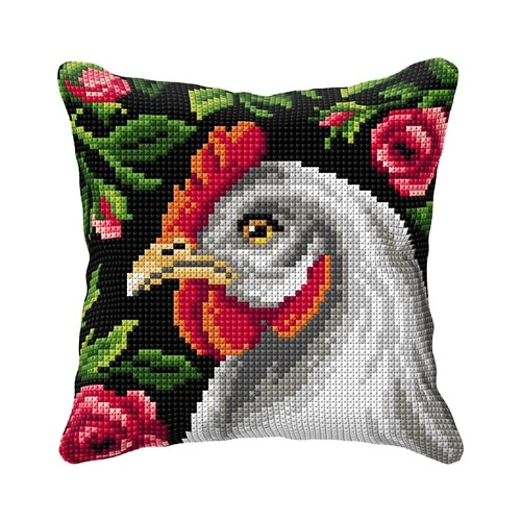 Cushion cross stitch kit "Hen" 99017