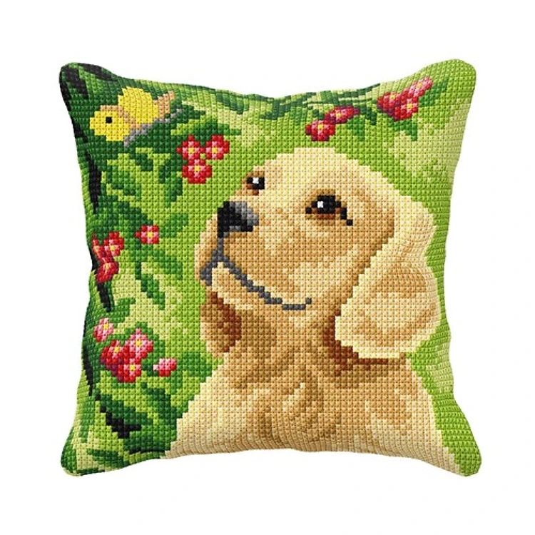 Cushion cross stitch kit "Dog" 99059