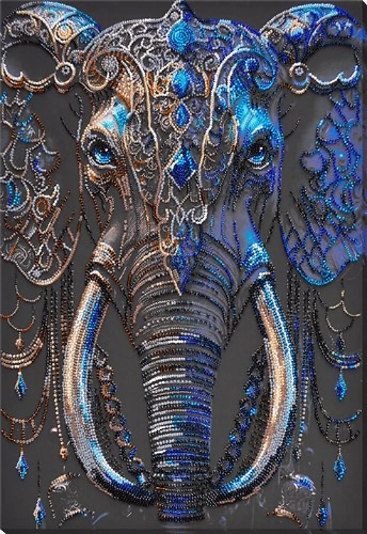 Bead Embroidery Kit - Sage gaze