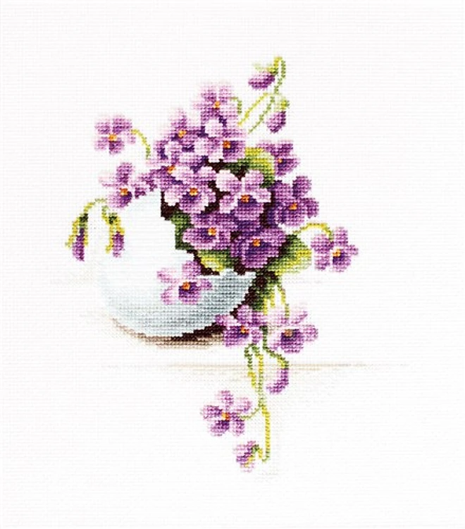 Easter greeting card B104L Counted Cross-Stitch Kit