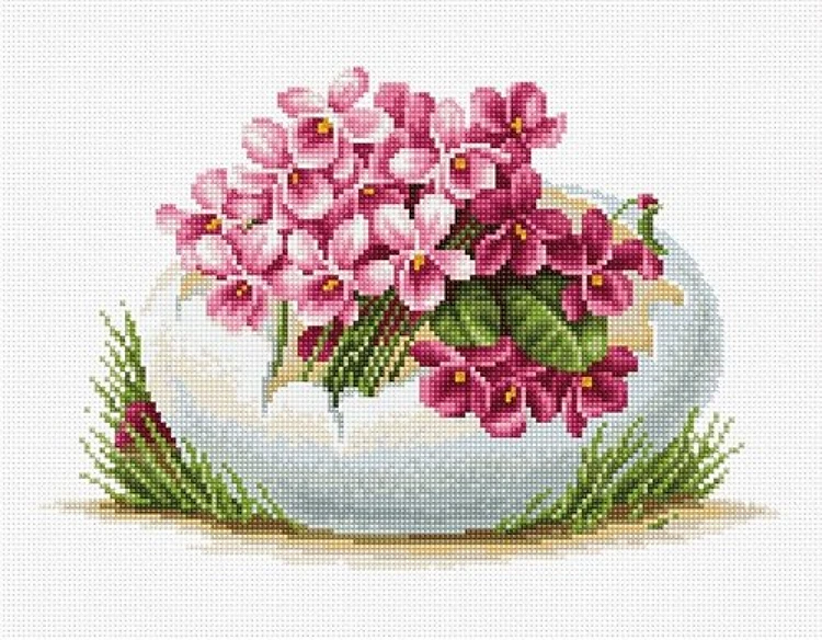 On Easter B105L Counted Cross-Stitch Kit