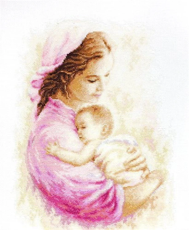Mother and Child B536L Counted Cross-Stitch Kit