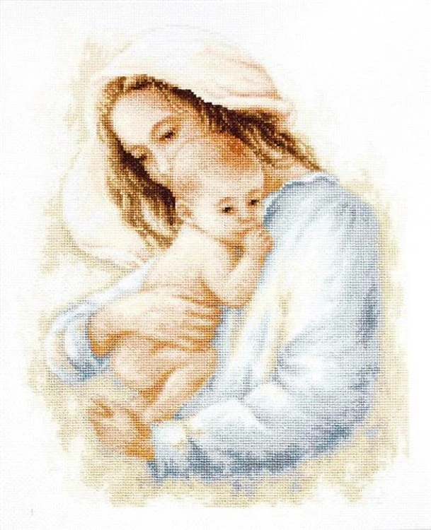 Mother and Child B537L Counted Cross-Stitch Kit